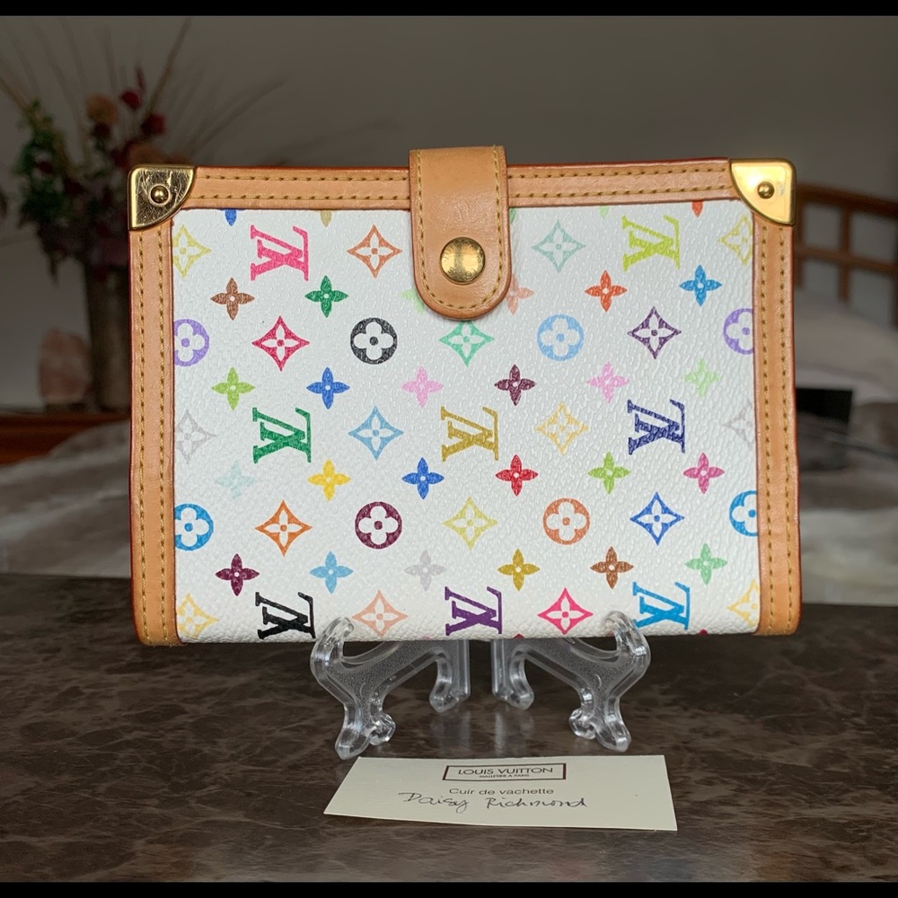 Louis Vuitton Multicolor White Small ring agenda